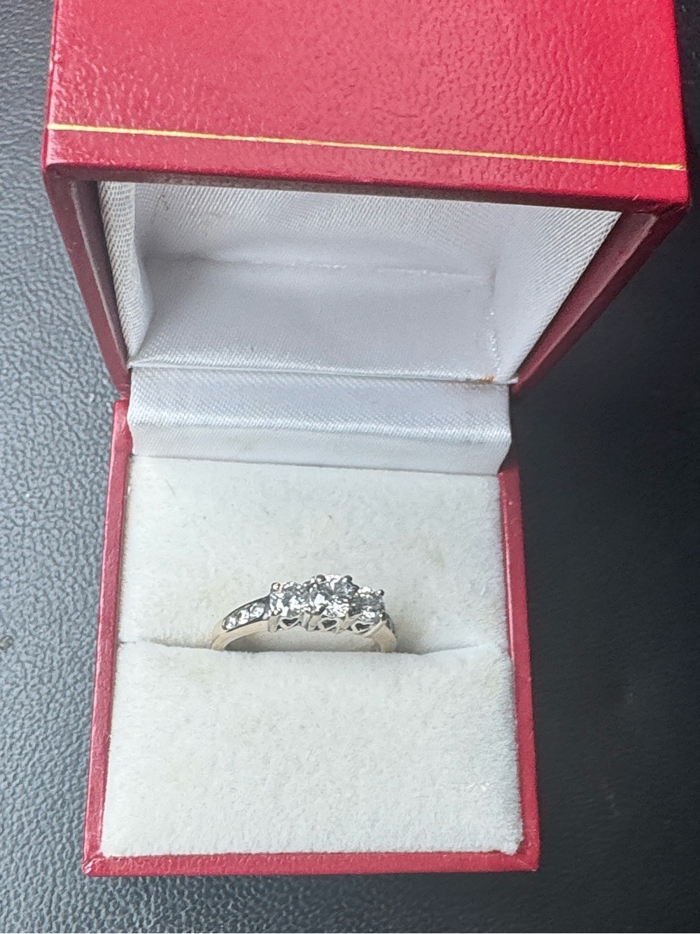 1 CT Diamond 3-Stone Ring 14K White Gold | Engagement | Anniversary | Zales